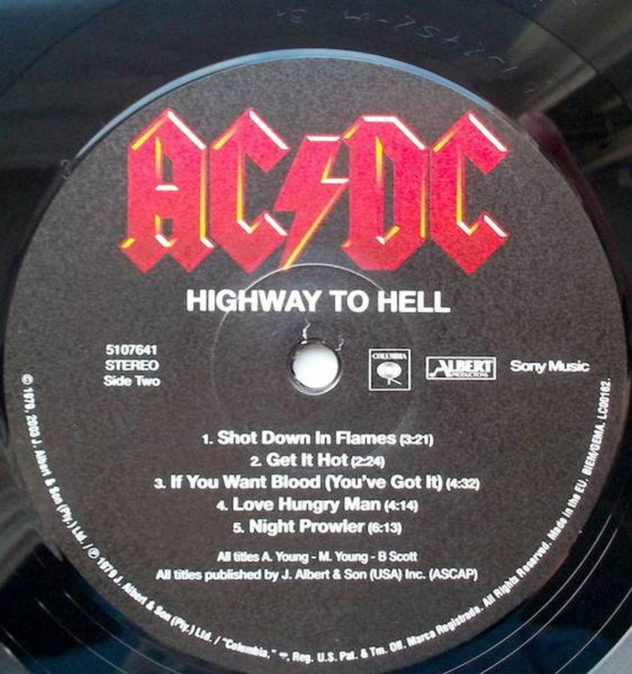 AC/DC – Highway To Hell - Купить виниловую пластинку
