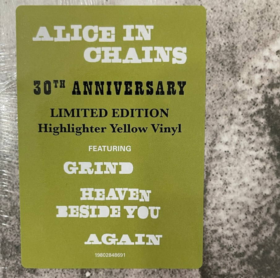 Alice In Chains – Alice In Chains (2LP yellow) - Купить виниловую пластинку