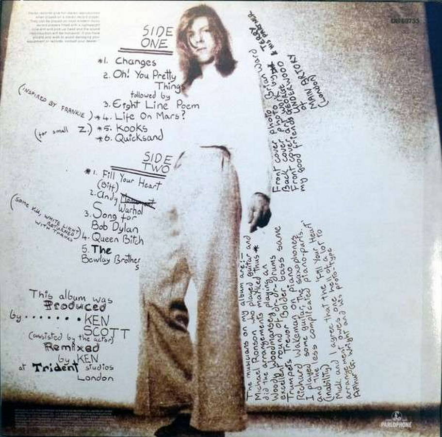David Bowie – Hunky Dory LP - Купить виниловую пластинку