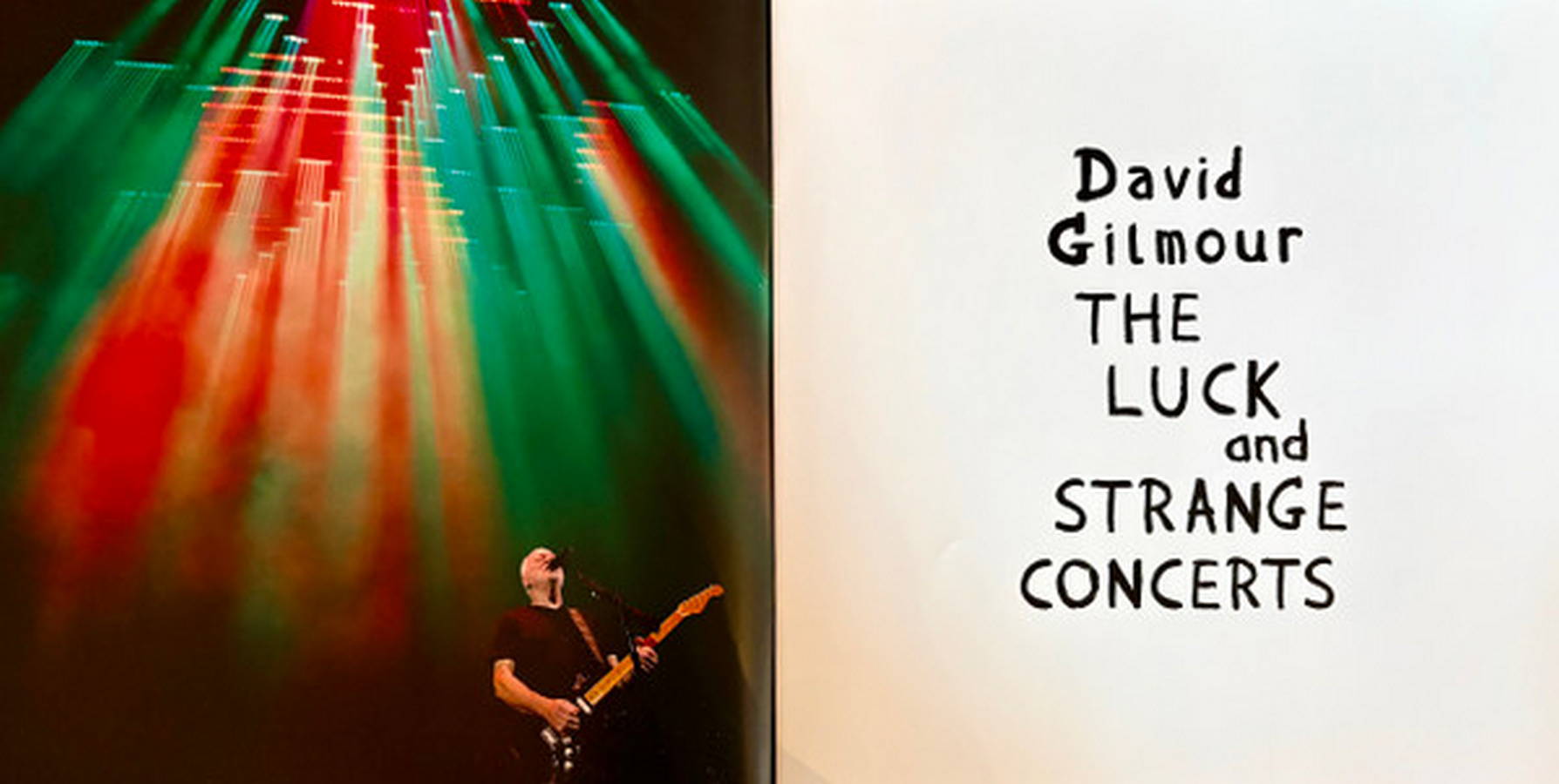 David Gilmour – The Luck And Strange Concerts (4LP) - Купить виниловую ...
