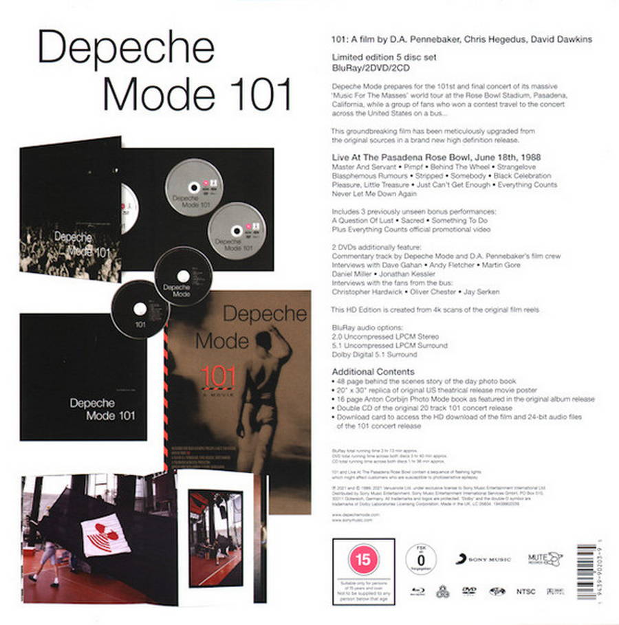 Depeche Mode – 101 (box set BD+2DVD+2CD) - Купить виниловую пластинку