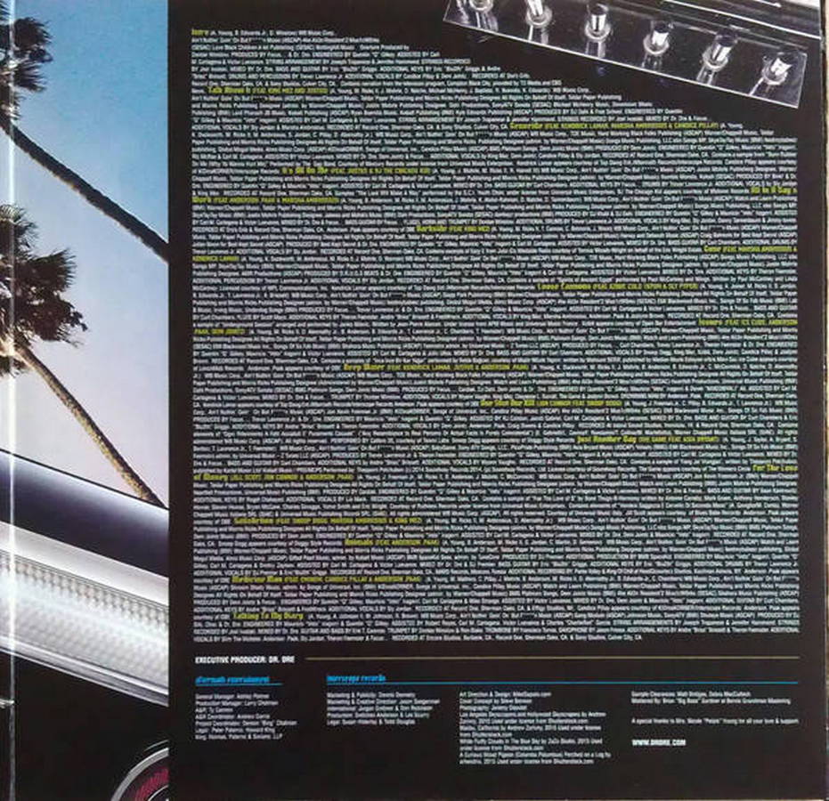 Dr. Dre – Compton (A Soundtrack By Dr. Dre) 2LP - Купить виниловую ...