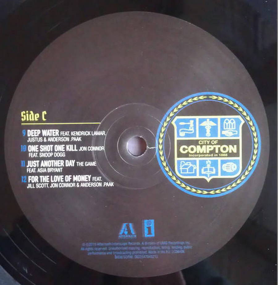 Dr. Dre – Compton (A Soundtrack By Dr. Dre) 2LP - Купить виниловую ...