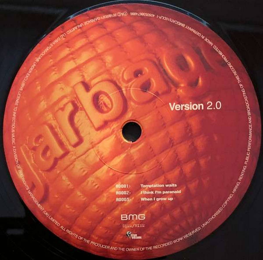 Garbage – Version 2.0 Remastered Edition 2LP - Купить виниловую пластинку
