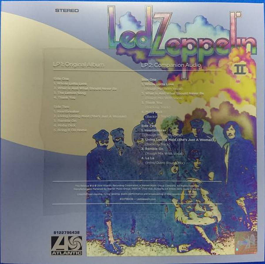 Led Zeppelin – Led Zeppelin II (2LP deluxe) - Купить виниловую пластинку
