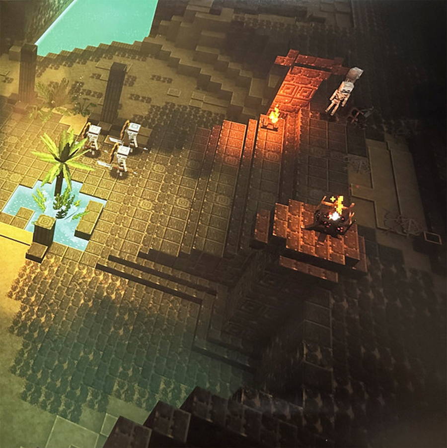 OST (Games) – Minecraft Dungeons: Lower Levels 4LP color - Купить ...