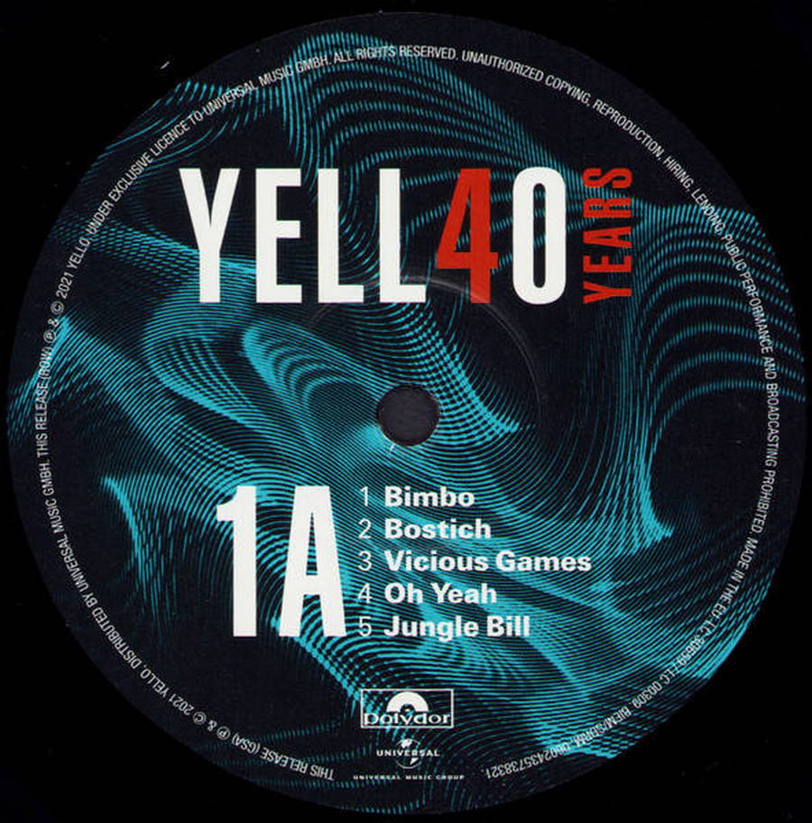 Yello – Yell40 Years (2LP) - Купить виниловую пластинку
